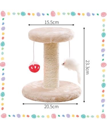 Premium Cat Tree with Plush Seats & Sisal Scratch Column | Climbing Furniture for Cats | International Shipping Available - Buy Online on GoSupps.com