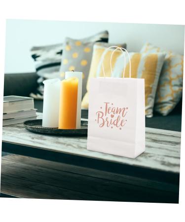 6pcs Wedding Bridesmaid Gift Bag Wedding Party Favor Bags Items for Wedding Welcome Bags Bridal Shower Bags Groomsmen Bags Bride Gift Bag Hen Party Bag Bridesmaid Bag Props Paper - Buy Online on GoSupps.com