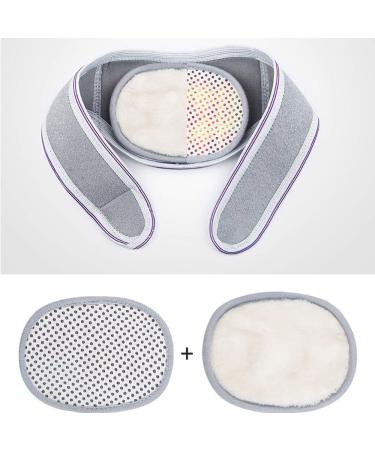 Neck Support Brace Self-Heating Warmth Hot Compress Neck Protection Magnet Physiotherapy Belt for Relieve Cervical Muscle Pain and Pressure in Spine - Buy Online on GoSupps.com