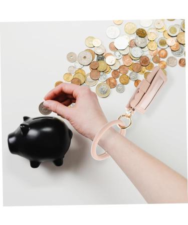  SOESFOUFU Leather Lipstick Pouch Lipstick Card Holder Card Storage Lipstick Holder Car Keychain Travel Handbag - Buy Online on GoSupps.com