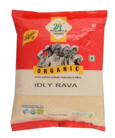 24 Mantra Organic Idly Rava - 4 Lb, (Pack of 1)