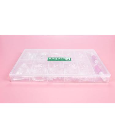 Cell 500 Soft Gel Artificial Nail Tips - Full Cover Almond Fake Nails Set with Glue for Nail Art - Buy Online on GoSupps.com