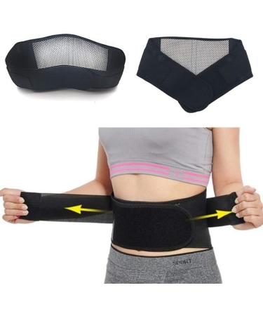 Buy Zwely Lumbar Support Turmalin Brace Belt - Self-Heating Magnetic Therapy for Lower Back Pain Relief (XL) - Ideal for Men & Women - International Shipping Available - Buy Online on GoSupps.com
