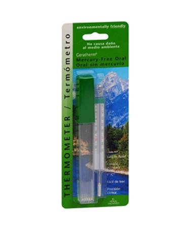 Geratherm Thermometer Oral Mercury Free - Each