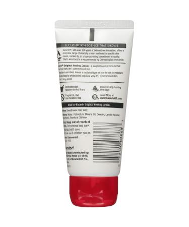 Eucerin Original Healing Rich Cream 2 oz - Best Moisturizer for Dry Skin | Fast International Shipping - Buy Online on GoSupps.com