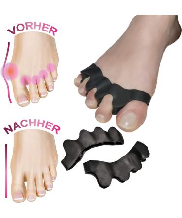 Buy 6x Hallux Valgus Toe Rails - Protective Bandage for Men & Women - Hammer Toes Correction Pads for Shoes - International Shipping Available - Buy Online on GoSupps.com