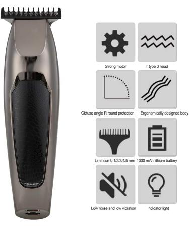 VGR V-030 USB Portable Electric Hair Clipper & Beard Trimmer - Best Tbest Hair Trimmer for International Shipping - Buy Online on GoSupps.com