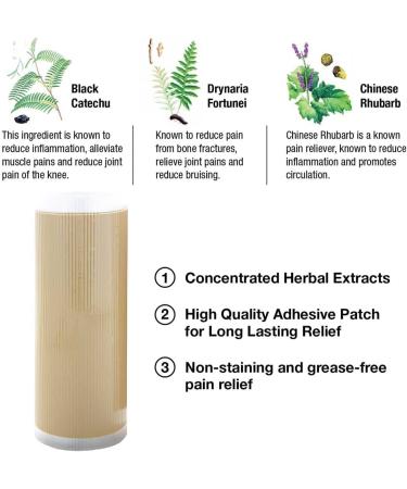 WU YANG BRAND Pain Relieving Medicated Plaster - 1 Plaster (3.9 x 78.7 / 10cm x 200cm) - Buy Online on GoSupps.com