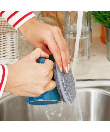 Multifuctional Wire Dishwashing Rags for Wet and Dry Non-Scratch Wire Dishwashing Rags Multipurpose Double Layer Wire Dishwashing Rags for Kitchen Sinks Pots Pans (25pcs) - Buy Online on GoSupps.com