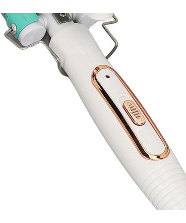 Ceramic Triple Barrel Curling Iron Wand Hair Crimper for Salon Green Adjust Temp Frizz Waves All Hair Types Convenient (US Plug) - Buy Online on GoSupps.com