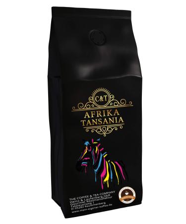 C&T African Coffee Specialty - Tanzania Kilimanjaro Country (200g Whole Beans) - Country Coffee - Premium Coffee - Low Acidity & Healthy Sweet & Freshly Roasted