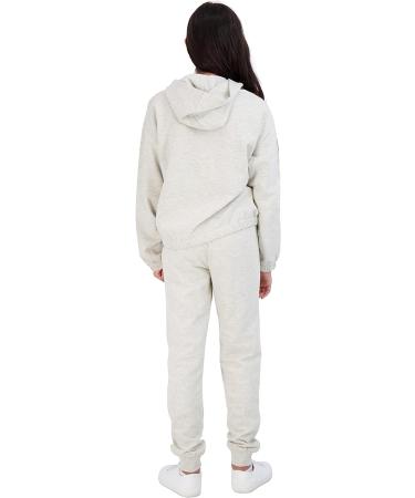Star Ride Girls 2-Piece Hoodie and Jogger Set | Size 5-6 | Oatmeal Htr - Buy Online on GoSupps.com