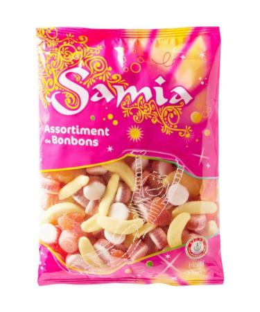 G n rique SAMIA Assorted Halal Gummy Candies 1kg
