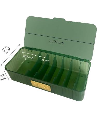 Storage Organizer for Colored Contact Lenses - Clear Travel Case for All Brands - Multifunctional Daily Use (Green - Buy Online on GoSupps.com