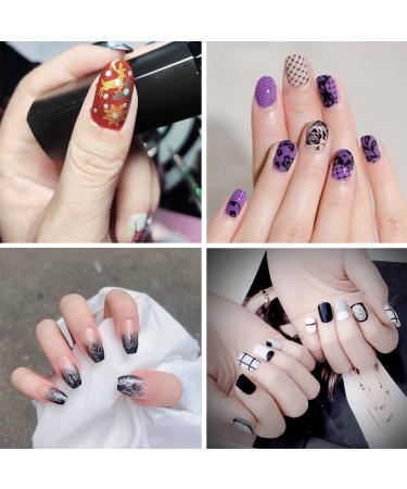 Nail Art Stamping Plates Set - Cat Easter & Flower Designs | Silicone Manicure Stamper & Scraper | Perfect Gift for Women - Style 7 - Buy Online on GoSupps.com