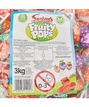 Swizzels Fruity Pop Lollies Bag 2 x 3kg - Buy Online on GoSupps.com