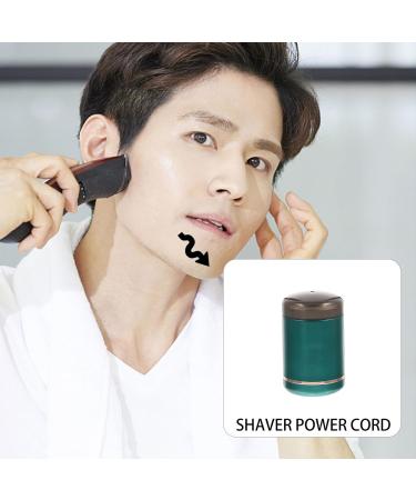 DOITOOL Men's Electric Shaver & Beard Trimmer Set - Travel Razor Accessories for Grooming - 6x4x4CM Green - Buy Online on GoSupps.com