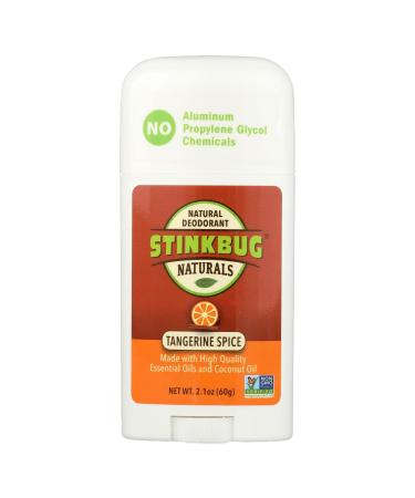 Stinkbug Naturals All Natural Deodorant, Tangerine, 2.1 Ounce Tangerine 2.1 Ounce (Pack of 1)