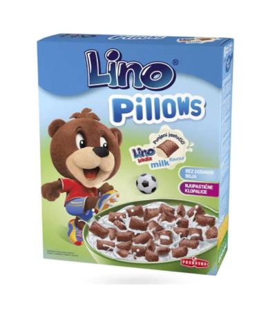 Lino Pillows with Lino filling Lada white cereals Muesli Cornflakes Box of 250 g