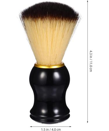 Minkissy Men's Shaving Brush - High-Quality Wood Handle & Soft Beard Soap for Professional Wet Shaving - Buy Online on GoSupps.com