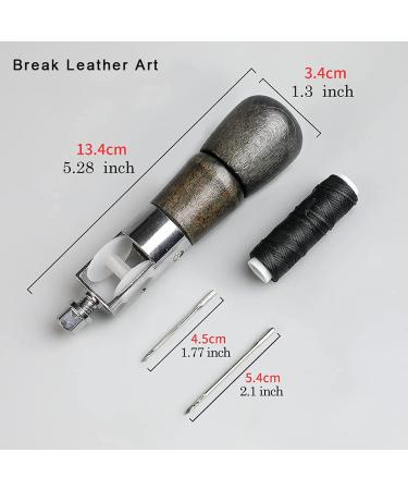 Sewing Awl Repair Stitching Tools for Handmade Leather Crafts - Heavy Duty DIY Tool Set for Bags, Shoes, and Belts Repair - Buy Online on GoSupps.com