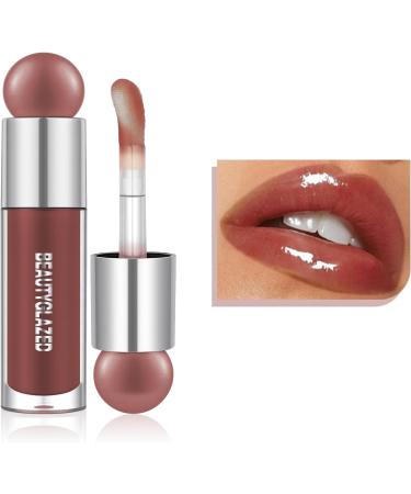  ALIIP Bouncy Lip Gloss Long Lasting Moisturizing Lip Oil Immediate Volume and Long Lasting for a Super Shiny Finish Vegan & Animal Free Product 7.5g #107 - Buy Online on GoSupps.com