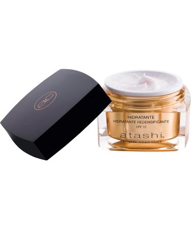 Atashi Redensifying Moisturizing Cream | Even Firm and Luminous Skin | Corrects Deep Wrinkles and Imperfections | Evens Out Tone | Gardenia and Black Pearl | Spf15. 50ml - Buy Online on GoSupps.com