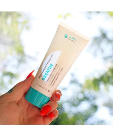 Breathe Aromatherapy Body Lotion with Eucalyptus Oil & Menthol for Nasal Decongestion & Cold Relief - Vegan, Cruelty-Free, 100% Natural Chest Rub - Buy Online on GoSupps.com