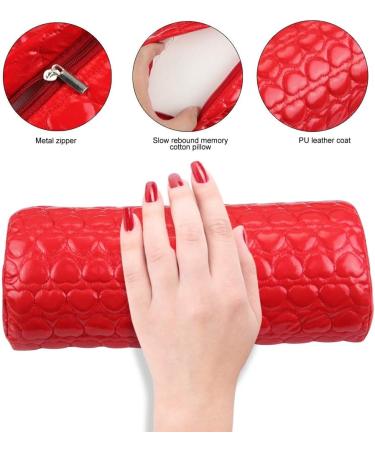 LKE Hand Rests Pillow Nail Art Pillow for Manicure Hand Arm Rest Pillow Cushion PU Leather Manicure Tool Nail Form Equipment - (Color: Pink) - Buy Online on GoSupps.com