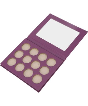 DIY Empty Eyeshadow Empty Eyeshadow BoxDIY Empty Eyeshadow 12 Hole Empty Eyeshadow Palette Portable DIY Makeup Empty Bh Bronzer Palette for Cosmetics Store (Purple) - Buy Online on GoSupps.com
