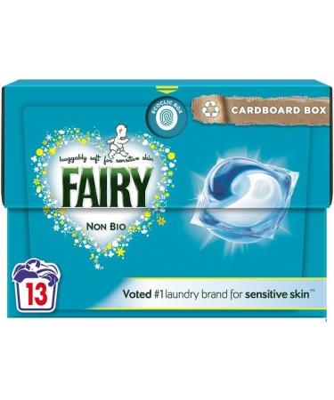 Fairy Laundry Washing Pack for Sensitive Skin: Fresh Fabric Conditioner 26w 858ml + In-wash Scent Booster Beads Almond Milk & Manuka Honey 176gr + Non Bio Pods Capsules 2Pk x 13Pods - Buy Online on GoSupps.com