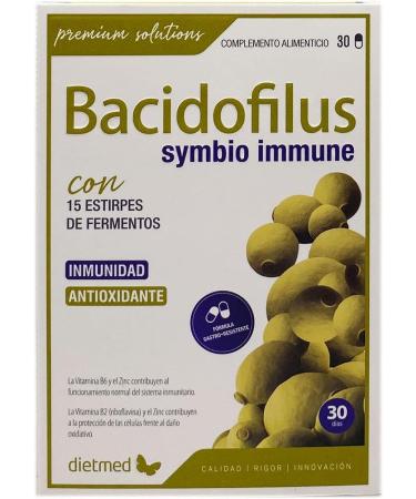  DietMed DietMed Bacidofilus Symbio 30 Capsules 150 ml - Buy Online on GoSupps.com
