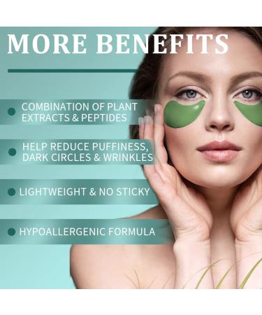 BELLA VITA Green Tea Under Eye Patches - Anti-Aging Collagen Eye Masks for Dark Circles & Puffiness | 30 Pairs - Buy Online on GoSupps.com