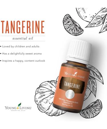 Buy Young Living Tangerine Essential Oil 15ml - 100% Pure & Organic Citrus Aroma for Aromatherapy & Massage - Buy Online on GoSupps.com