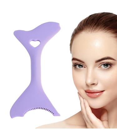 Eyeliner Guide Tool Portable and Lightweight Eyeliner Stencils Mascara Shield for Beginners Eyebrow Stencils for Winged Eyeliner Lashes Lip Liner Eloisa Purple