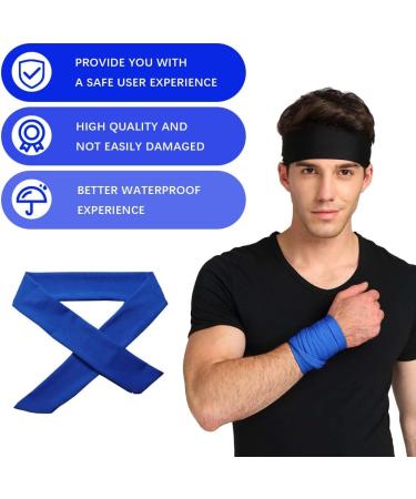 Buy Eihi 4-Piece Headband Welding Strap - Sports Tie for Men & Women Ideal for Running Workout Tennis Karate & Athletics - Buy Online on GoSupps.com