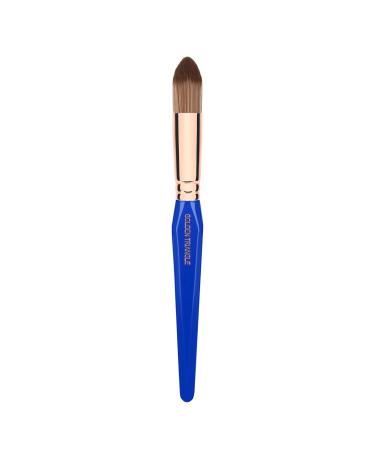 Bdellium Tools Golden Triangle 949 Pointed Foundation Brush - Vegan Soft Synthetic Fibers for Flawless Foundation & Concealing (Blue 1pc) - International Shipping Available - Buy Online on GoSupps.com