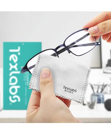 Premium Microfiber Glasses Cleaning Cloth - Anti-Fog Lens Cleaner for Eyewear & Screens | Dehumidifier & Streak-Free Care - Buy Online on GoSupps.com