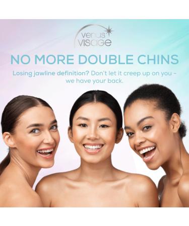 VENUS VISAGE V-Line Chin Mask - Double Chin Reduction Jawline Definition 5-Pack for Men & Women - Buy Online on GoSupps.com