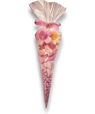 Pre filled Sweet Cones Flower Top - Mini Size - 55g sweets - Perfect for parties x 10 Cones - Buy Online on GoSupps.com