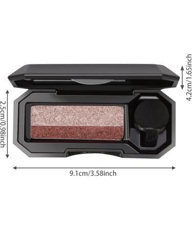 Eyeshadow Palette 2 Colors Eye Shadow Palette Makeup with Small Sponge Brush Waterproof Long-Lasting Portable Two Tone Eyeshadow Highly Pigmented Type 2 Eyeshadow Type 1 - Buy Online on GoSupps.com