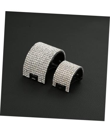 Ipetboom Hair Barrettes Hair Clip Hair Pin Ponytail Holder Barrette Ponytail Holder Clips Crystal Headgear - Buy Online on GoSupps.com