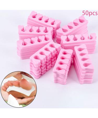 Coniya 50PCS Soft Sponge Toe Separators - EVA Foam Nail Art & Pedicure Tool for Perfect Manicures | International Shipping Available - Buy Online on GoSupps.com