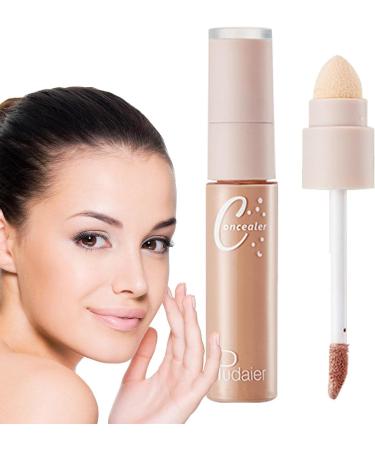 Makeup Corrector Stick - Double Ended Contouring Highlight Stick | 3D Face Contours Stick Facial Cosmetic Foundation Concealer for Eye Dark Circles Spot Scar #01 - Buy Online on GoSupps.com