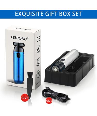 Buy Mini Electric Razor for Men - Portable USB Rechargeable Waterproof Shaver & Beard Trimmer | Compact Design for Home & Travel - Buy Online on GoSupps.com