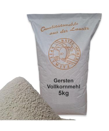 Mills wholemeal barley flour 5kg fresh from the R tze mill in the best quality 100% regional and natural 5 kg
