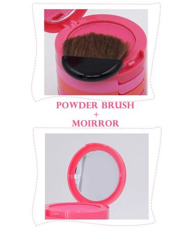 Ucanbe Waterproof 5 Color Blush Palette with Brush - Long-lasting Blush Kit - Buy Online on GoSupps.com