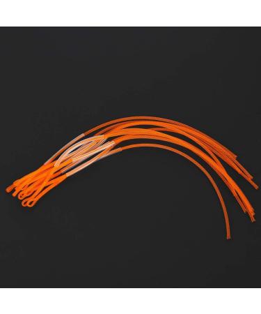 10Pcs Yellow 30LB 50LB Fly Fishing Line Loops Connector - Braided Tackle Accessories for Enhanced Fishing Performance - Buy Online on GoSupps.com