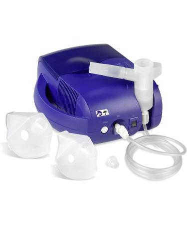 Inqua inhaler adults and children nebulizer inhalation devices for inhalation therapy for the airways inhalation device including mouthpiece masks air filter and 20x2.5 ml NACL inhalation solution 1 piece
