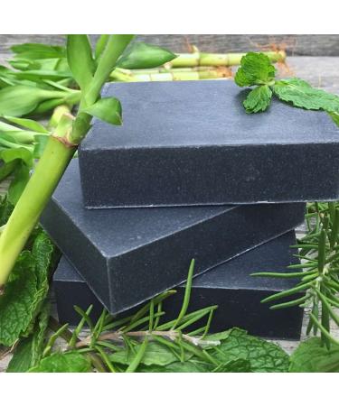 The Medicinal Soap Co. Tea Tree Activated Charcoal Back, Butt, and Body Bar - Natural Acne and Eczema Relief - 5 oz - Buy Online on GoSupps.com